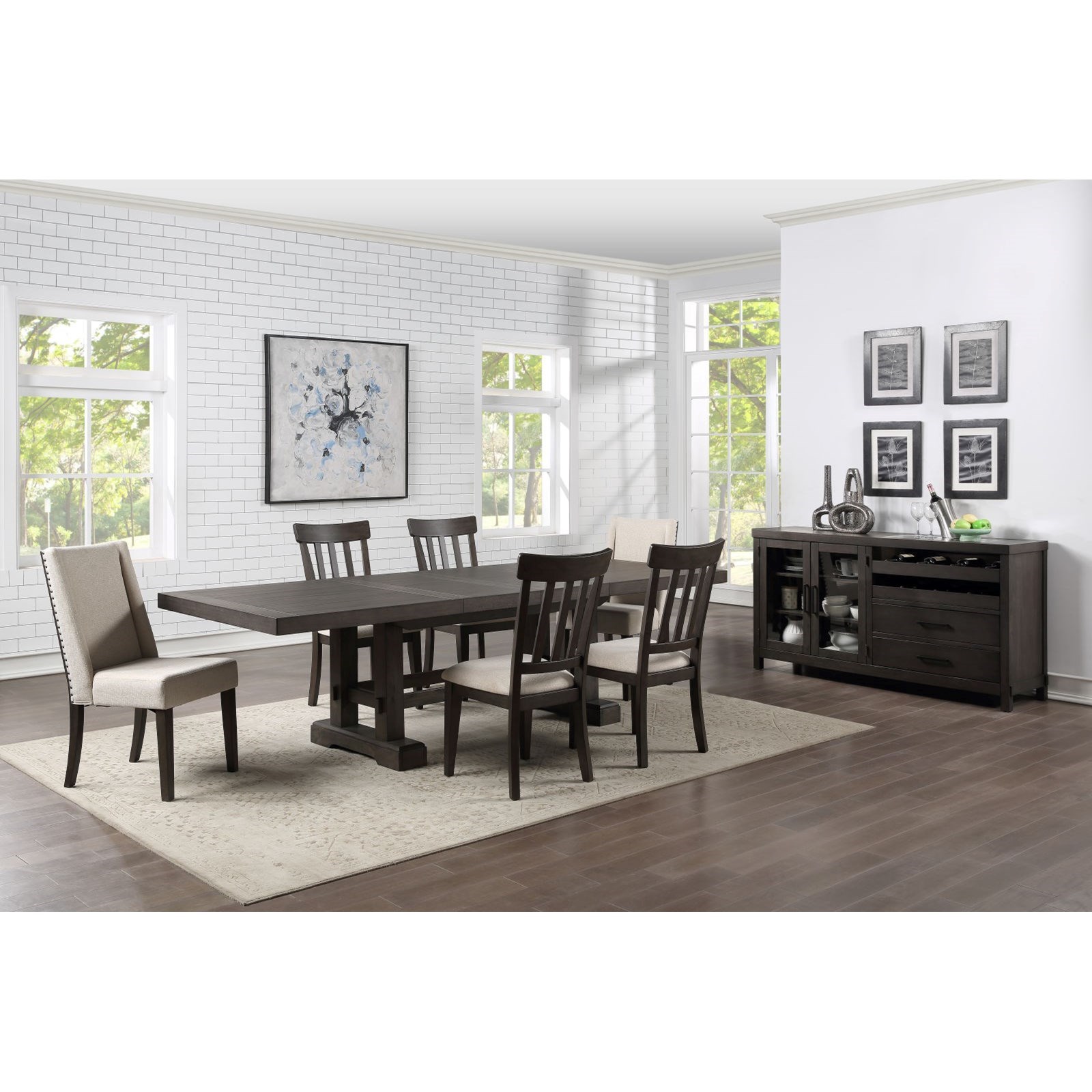 Kenzo 9 piece dining set ikea clearance